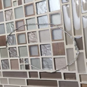 Vintage Artisan Sterling & Glass necklace